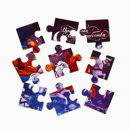 Цена за 3 шт. ПАЗЛЫ 9 элементов Дед МОроз - Artfox фото 3