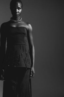 Top bandeau con detalles decorativos - H&m фото 3