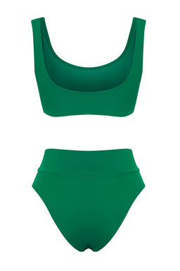 TRENDYOLMILLA Siyah Bralet Yuksek Bel High Leg Regular Core Bikini Tak?m? TBESS22BT0010  фото 6