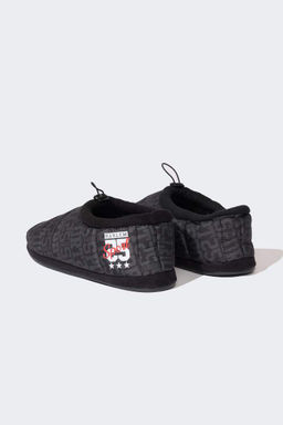 Мужские тапочки без шнуровки на плоской подошве - Defacto фото 5