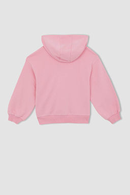 Толстовка с капюшоном для девочек свободного кроя - Defacto фото 8