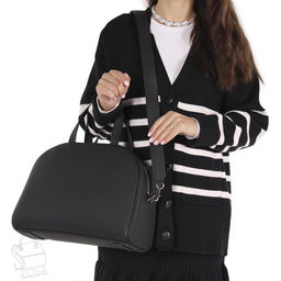 Сумка женская кожаная 8919VG black Vitelli Grassi  в Новосибирске