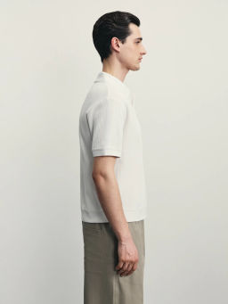 Поло из 100% хлопка / Zarina  фото 4