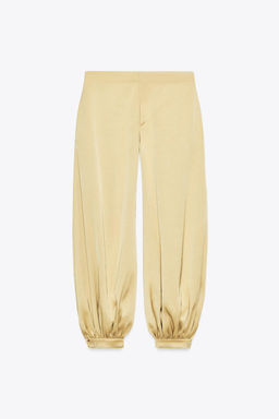 ZW COLLECTION SATIN BALLOON TROUSERS - Zara фото 2