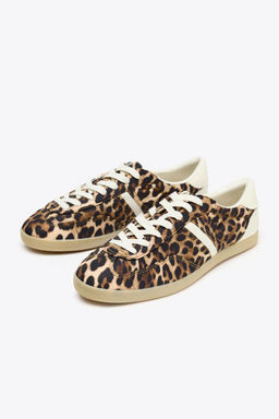 ANIMAL PRINT TRAINERS - Zara фото 3