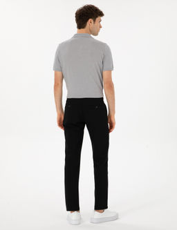 Lacivert Slim Fit Kanvas Pantolon - Cacharel фото 4