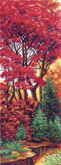 Рисунок на канве МАТРЕНИН ПОСАД арт.40х90 - 1357 Багрянец