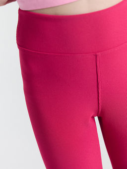 Легинсы для девочек для занятий спортом розовые - Mark formelle фото 6