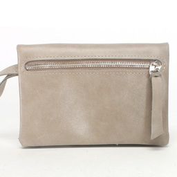 Портмоне женское Croco-ПР-801 натуральная кожа 2 отд, 12 карм, рем-петля, серый крек (240) 234527  фото 2