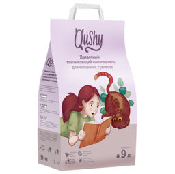 Наполнитель древесный впитывающий, 9л