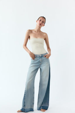 STRETCH BANDEAU BODYSUIT - Zara фото 9
