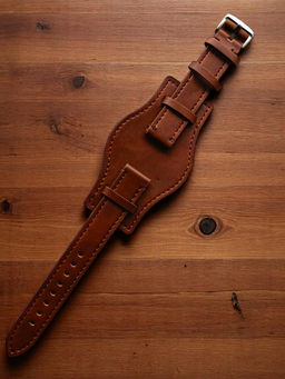 Ремешок для часов натуральная кожа коричневый O01Xl-20brown