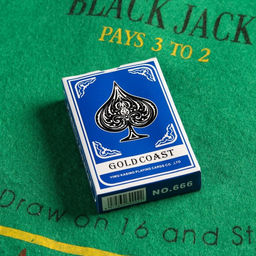 Цена за 12 шт. Карты игральные бумажные 55 шт, 280 гр/см2, 5.7 х 8.7 см , микс - Simaland фото 3