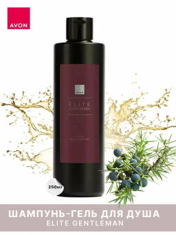Шампунь-гель для душа Elite Gentleman, 250 мл