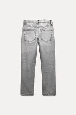 ZW COLLECTION RELAXED SLIM FIT MID-RISE JEANS - Zara фото 30