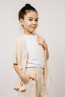 Рубашка для девочки 0610 - Be friends фото 6