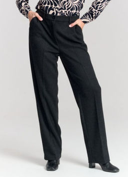 Брюки с резинкой в поясе для холодной погоды в составе ШЕРСТЬ