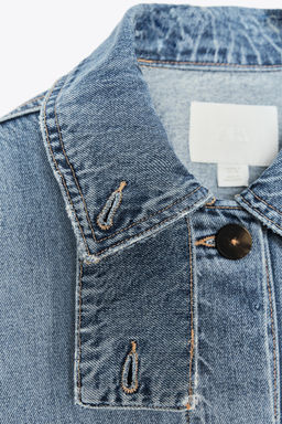 TRF HIGH NECK DENIM JACKET - Zara фото 8