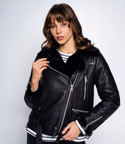 Куртка-дублёнка #КТ908 (3), чёрный