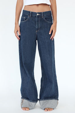 TRF WIDE-LEG HIGH-WAIST JEANS - Zara фото 2