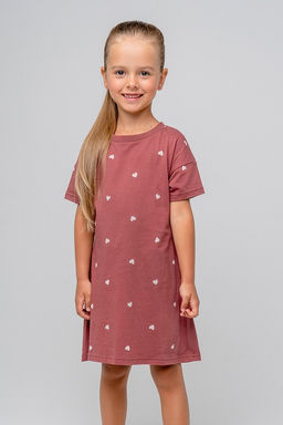 К 1176/шоколадный десерт,сердечки, сорочка