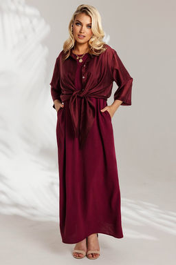 Блузка 4438/06/Бордовый