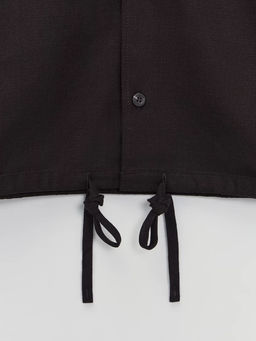 Рубашка из льна и хлопка / Zarina  фото 10