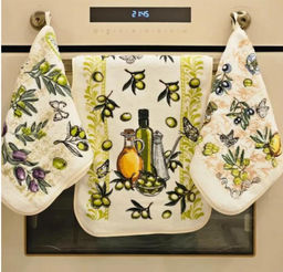 Кухонное полотенце с петелькой, размером 25х50 см - Zebo фото 4