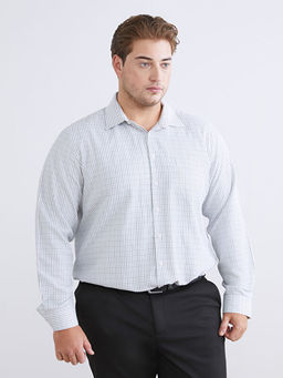 Regular Fit Uzun Kollu Ekose Gabardin Erkek G?mlek