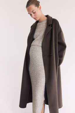 MAMA Conjunto de 2 piezas en punto trenzado