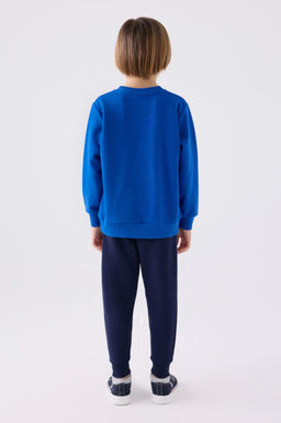 Erkek _ocuk Kobalt Mavi Pijama Tak_m_ Sepette S_rpriz _ndirim - U.s. polo assn фото 4