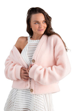 Кардиган КОРОТКИЙ ТЕДДИ