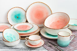 Салатник 18*18*7 см 1 л Кантри бирюзовый - Elan gallery фото 17