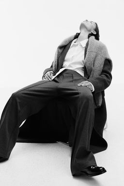 Pantalon de vestir de talle alto - H&m фото 2