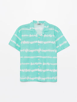 Rahat Kal?p Batik Desenli Erkek ?ocuk G?mlek
