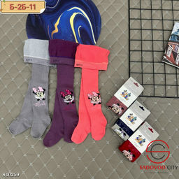 Колготки тонкие с рисунком