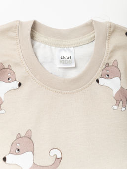 Лонгслив детский, песочный, 698