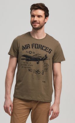 Футболка F211-06-735 khaki - Fine joyce фото 3