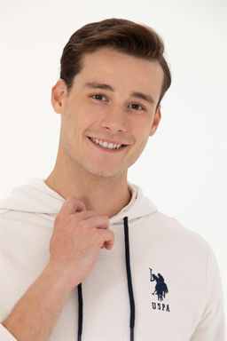 U. S. Polo Assn Мужская базовая толстовка с капюшоном и камнем - U.s. polo assn фото 2