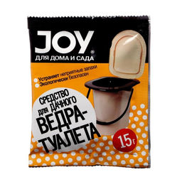 Цена за 5 шт. Средство для дачного ведра-туалета "JOY", 15 г