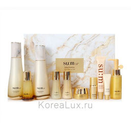 Набор антивозрастных премиальных питательных средств SU:M37 LosecSumma 2pcs Special Set 9, Skinsoftner 150ml/20ml+Emulsion 130ml/20ml+Essence 8ml+Essence 12ml+Cream 10ml+Eye Cream 10ml+Foam Cleanser 60ml