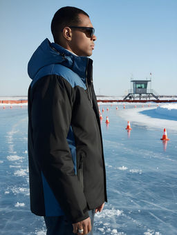 Горнолыжная куртка мужская зимняя черного цвета 7611Ch - Mtforce фото 24