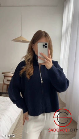 Женская кофта на молнии - Bruno фото 7