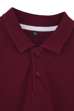 Beyaz 3lu Paket Unisex Mevsimlik Polo Yaka Uzun Kollu Orme T-Shirt TKDAW25TS00004 - Trendyolmilla фото 20