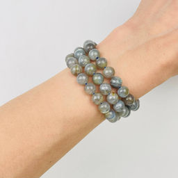 Бусины для украшений из Лабрадора 39 см