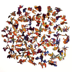 Пазл фигурный Царь зверей - Puzzle фото 6