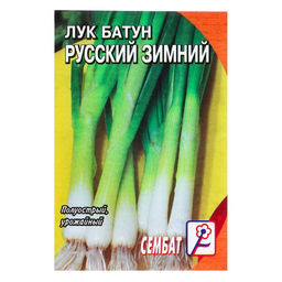 Цена за 5 шт. Семена Лук батун "Русский зимний", 1 г