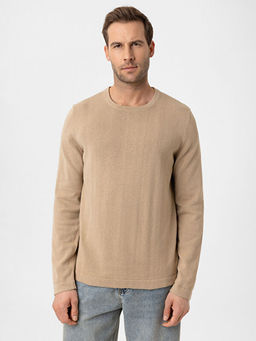 Bisiklet Yaka Erkek Triko Kazak