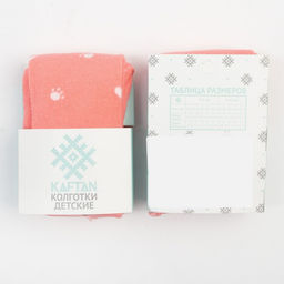 Колготки для девочки KAFTAN «Мопс», розовые, 116-122 см