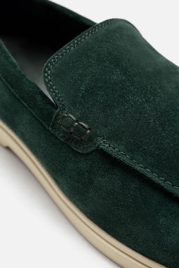 CASUAL LEATHER LOAFERS - Zara фото 6